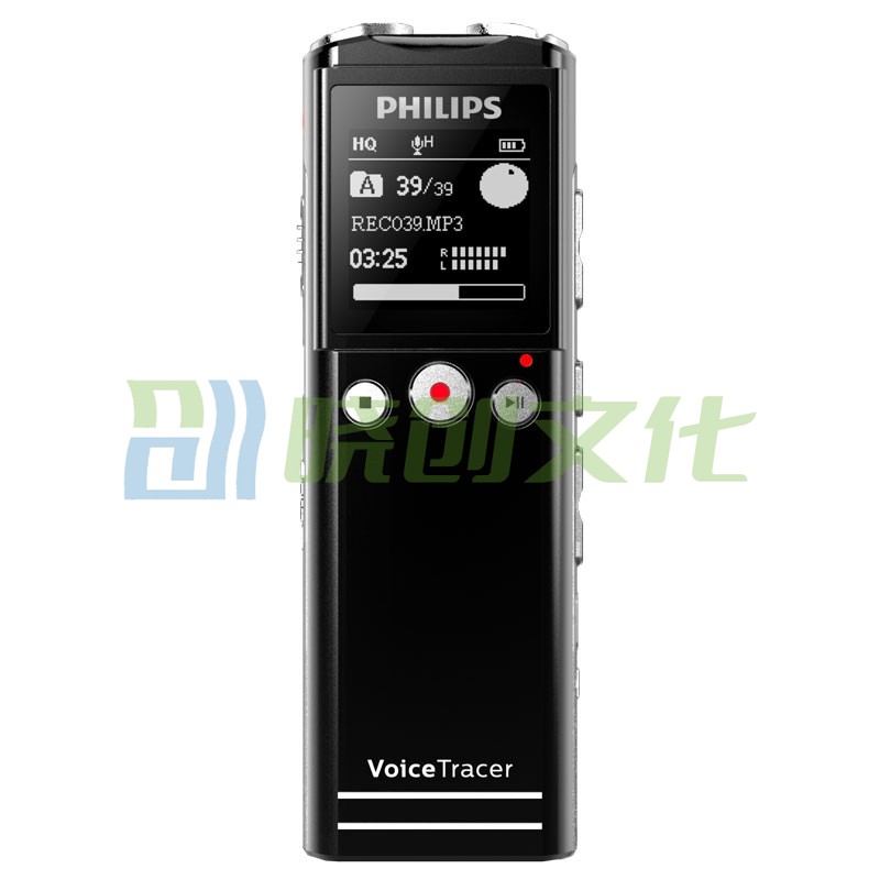 飞利浦（PHILIPS）VTR6200 8G 会议采访 30米远距离无线录音笔 黑色