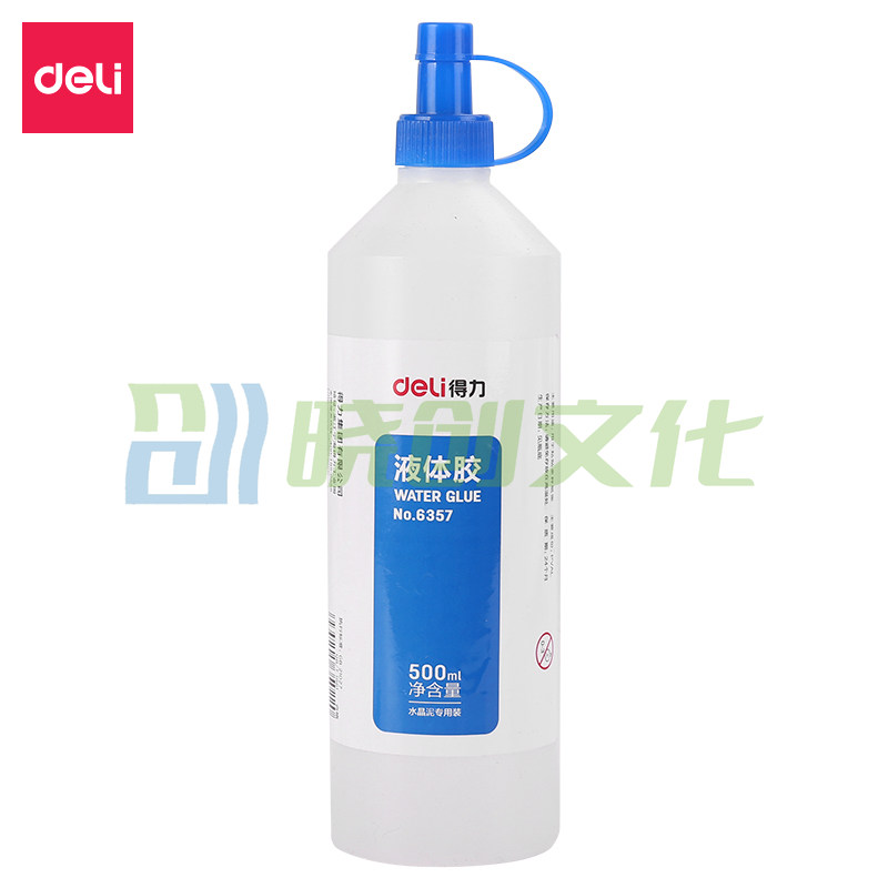 得力6357液体胶(500ml*6瓶