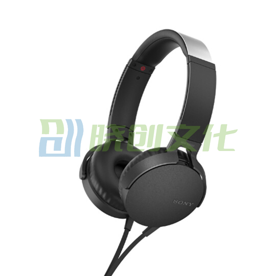 索尼（SONY）MDR-XB550AP 重低音立体声耳机 头戴式耳机 黑色