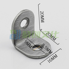 巨联（JULIAN）不锈钢角码 90度支架层板托家具连接件万能