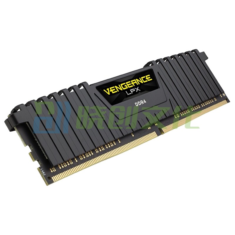 美商海盗船(USCORSAIR)DDR4 3200 8GB 台式机内存条 复仇者LPX系列 游戏型