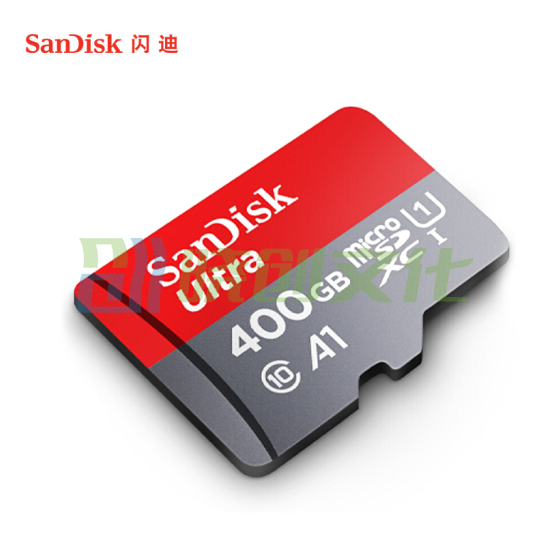 闪迪（SanDisk）400GB TF（MicroSD）存储卡 U1 C10 A1 至尊高速移动版内存卡SDSQUAR-400G-ZN6MA 读速120MB/s