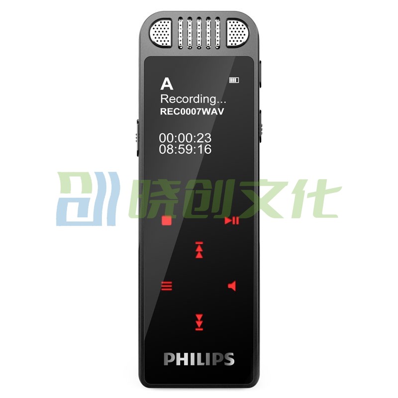 飞利浦（PHILIPS）VTR8060 16GB 会议 学习记录 WIFI 语音转文本 APP文件传输分享 智能数字降噪录音笔 锖色