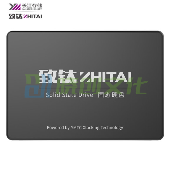 致钛（ZhiTai）长江存储 256GB SSD固态硬盘 SATA 3.0 接口 SC001 Active系列