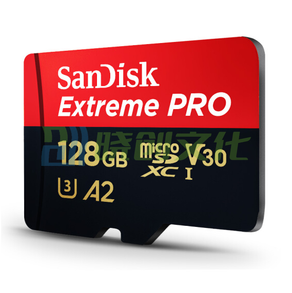 闪迪（SanDisk）128GB TF（MicroSD）存储卡U3 C10 V30 A2 4K 至尊超极速移动版内存卡 SDSQXCY-128G-ZN6MA 读速170MB/s