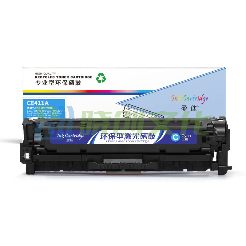 盈佳YJ CE411A(305A)兰鼓(带芯片)    适用机型：HP M351a M451dn M451nw M375nw M475dn