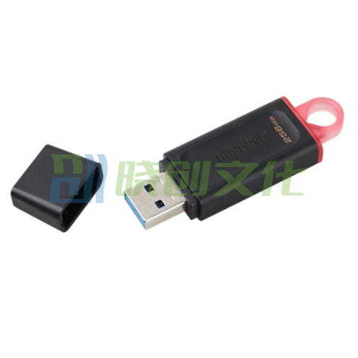 金士顿256GB USB3.2 Gen 1 U盘 DTX 时尚设计 轻巧便携