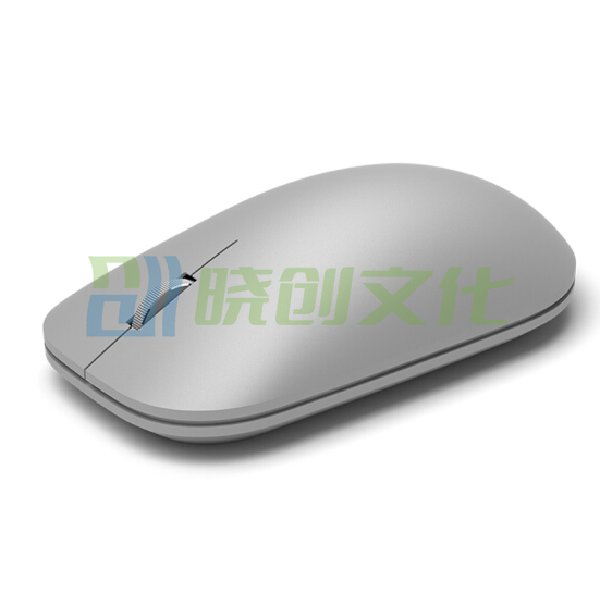 微软 Modern Mouse 蓝牙鼠标 办公鼠标 无线鼠标 蓝影技术 银色