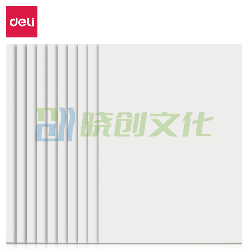 得力10本16K/20张空白信纸信稿纸 笔记本子信签纸草稿纸作业本 3433-6