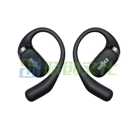 韶音（SHOKZ）舒适圈OpenFit开放式蓝牙耳机不入耳运动跑步长续航通话降噪T910 静夜黑