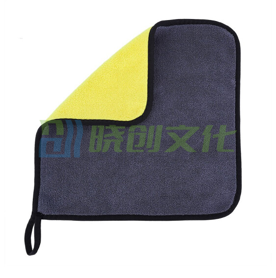 毛巾抹布 洗车厨房毛巾 加厚擦玻璃巾纤维珊瑚绒 30*30cm  货号：GD