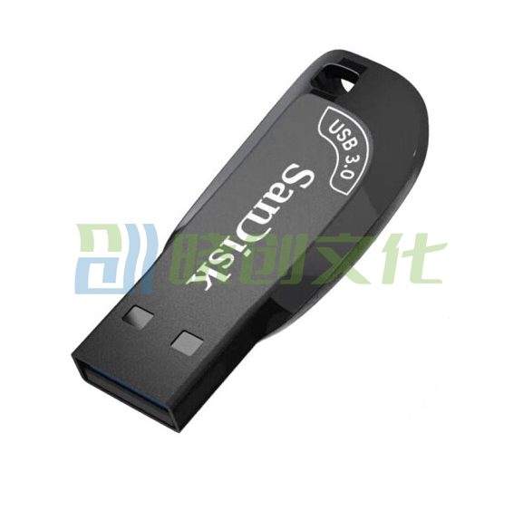 闪迪（SanDisk） U盘 CZ410 酷邃 高速USB3.0读取速度100MB/s 内置加密软件 时尚设计 学生优盘 商务办公 64GB 黑色