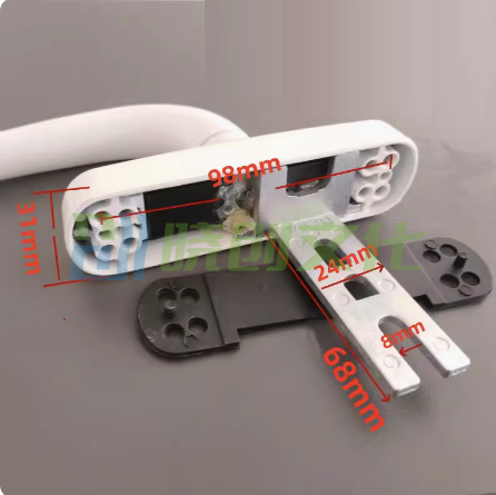 铝合金断桥外开窗户把手  货号：JC