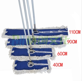 白云 40CM拖把 铝合金杆棉质尘推