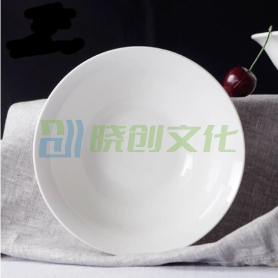 密胺白色碗  汤碗 米饭碗  140mm 货号：JC