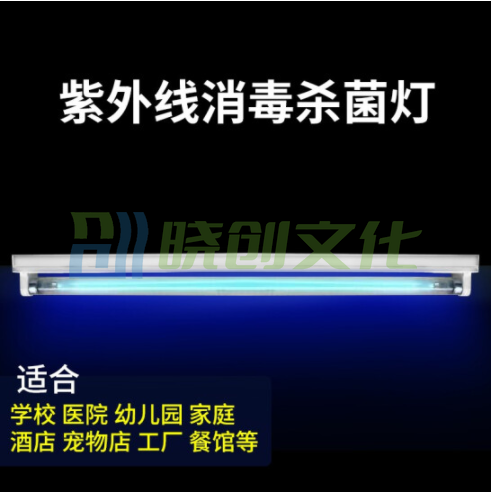 紫外线消毒灯杀菌灯 支架+灯管20W 600mm(不含安装)