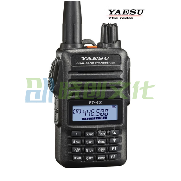 YAESU 八重洲 FT-4XR 手持台 自驾游大功率电台 双频段多功能手台