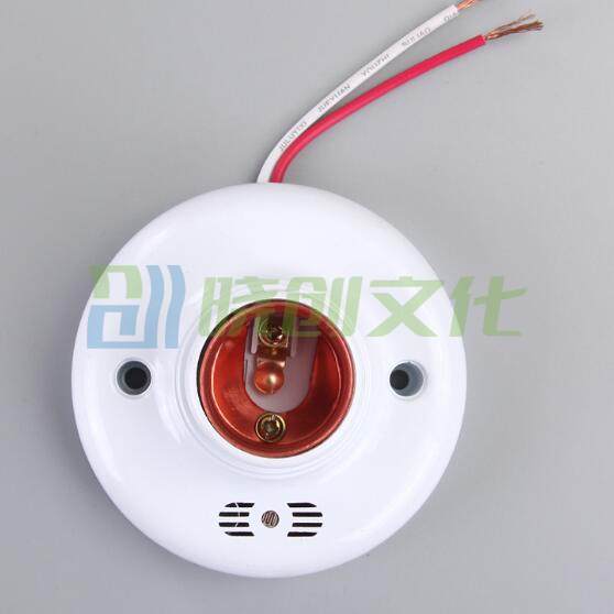 光迪 C372D 白炽灯≤100W，节能灯/LED灯≤18W 声光控节能灯头（二线）