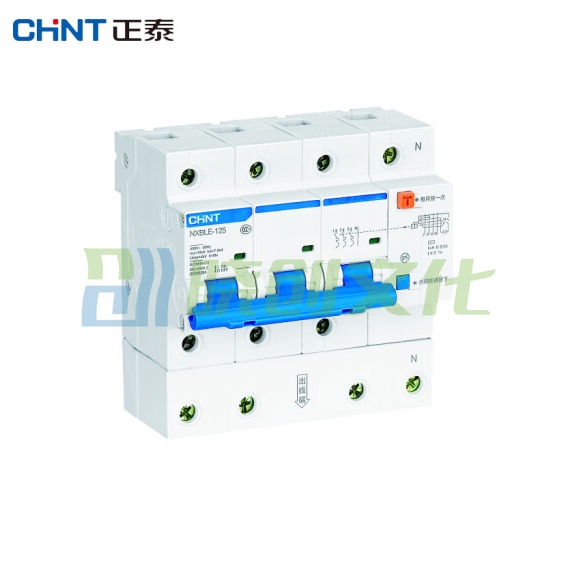 正泰(CHNT) 漏电保护器 剩余电流动作断路器NXBLE-125 3P 100A