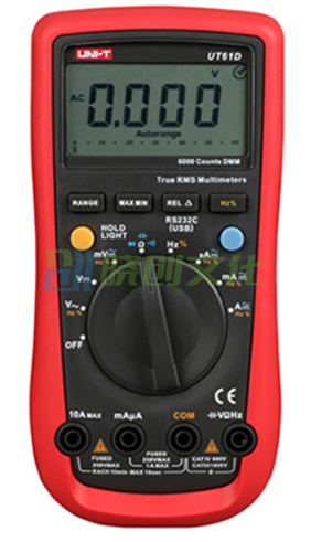 优利德（UNI-T）智能型数字万用表 UT61D